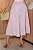 Conjunto bordado de saia midi e blusa Rosa bebe - Imagem 5
