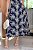 Conjunto bordado de saia midi e blusa azul marinho - Imagem 3