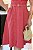 Vestido Midi decote V com cinto Rosa Goiaba - Imagem 5