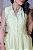Chemise midi gola estilo blazer amarelo - Imagem 4