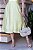 Chemise midi gola estilo blazer amarelo - Imagem 5