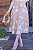 Vestido Midi bordado Indiano Bege - Imagem 5
