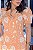 Vestido Midi bordado Indiano Mostarda - Imagem 4
