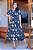 Vestido Midi bordado Indiano Preto - Imagem 6