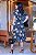 Vestido Midi bordado Indiano Preto - Imagem 2