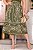 Vestido Midi bordado Floral Verde Folha - Imagem 5