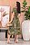 Vestido Midi bordado Floral Verde Folha - Imagem 2