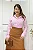 Camisa Feminina Manga Longa Rosa - Imagem 4
