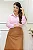 Camisa Feminina Manga Longa Rosa - Imagem 2