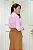 Camisa Feminina Manga Longa Rosa - Imagem 3