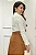 Camisa Feminina Manga Longa Bege - Imagem 3