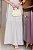 Vestido longo listrado com botoes Marrom - Imagem 5