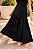 Vestido longuete decote quadrado poá Preto - Imagem 4