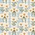 Digital Daisy Azul Claro - Imagem 1