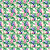 Digital Green Purple Uvas Patch - Imagem 1