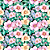 Digital Green Purple Floral - Imagem 1