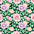 Digital Green Purple Rosas - Imagem 1