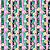 DUPLICADO - Digital Green Purple Flores e Listras - Imagem 1