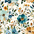 DS050 - Watercolor Blue Gold - Imagem 1