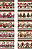 Tricoline Digital Barrado Natal Cute 2 - Imagem 1