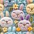 DP106 - Coelhos Happy Faces - Imagem 1