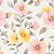 D2227 - Yellow Spring Flores no Creme - Imagem 1