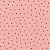 Tricoline 100% Algodão - Linha Criativa Coração Coral - Imagem 1