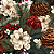 DN378 - NATAL 26 - PN Pinhas e Flores Vermelhas - Imagem 1