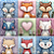 D2404 - Patch Bichinhos Raposinhas - Imagem 1