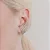 Ear Cuff Telado Folk Prateado - Imagem 3