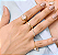 Anel Splendore Dourado - 20 - Imagem 4