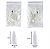 Tips Honey Girl Curvatura C pacote com 500 unidades Transparente - Imagem 4
