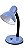 Luminaria articulada com Base pequena Azul - Imagem 1