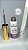 Esmalte em Gel Real love Pincel fino cor 04 lilas 10ml - Imagem 1
