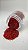 Glitter flocado fino Vermelho - Imagem 1