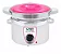 MEGA BELL CERA MATIC BABY 200GR - Branca c/ Rosa - Imagem 1