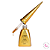 Top Coat Glitter Fofíneo 12ml Uze Nails - Imagem 1