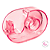 Suporte De Fita Micropore Rosa - Imagem 1