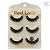 Cílios Postiços 6D Efeito Mink P128( 3 Pares)  - Real Love - Imagem 1