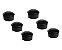 Kit 6 Botões Silicone Esteira Supertech - Imagem 1