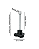 Kit 20 Manipulo Fixo 3 pontas parafuso 3/8''x76mm - Imagem 4
