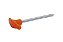 Kit 20 Pino Trava De Carga T 130MM Tijolinho Academia- Laranja - Imagem 2