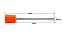 Pino Trava Redondo 130 Mm X 8mm com imã e Puxe injetado - Imagem 5
