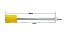 Kit 11 Pino Trava Redondo 130 Mm X 8mm com imã e Puxe injetado - Amarelo - Imagem 2