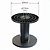 Kit 3 Carretel Modular Plástico extra grande Ø340x300mm - Imagem 2