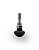 Kit 2 Puxador S/ Corpo Com Rosca M20 - Preto - Imagem 1