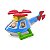 Helico Didático com Peças Azul/Vermelho Calesita - Imagem 1
