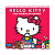 Livro de Banho Hello Kitty uma Garotinha Encantadora - Imagem 1