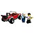 Lego City Blocos de Montar 59 Peças Perseguição Carro e Moto - Imagem 3