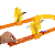 Pista Hotwheels Track Builder Lightning Boost Mattel - Imagem 3
